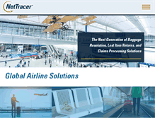 Tablet Screenshot of nettracer.aero